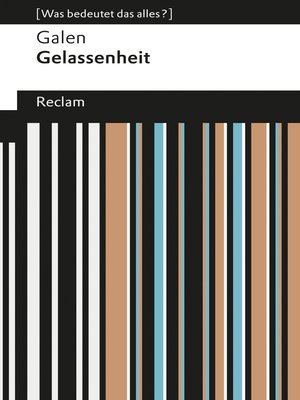 cover image of Gelassenheit